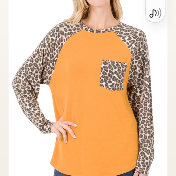 New Leopard Print Raglan - Picture 5 of 6